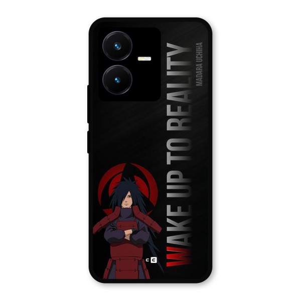 Wake Up Madara Uchiha Metal Back Case for Vivo Y22s