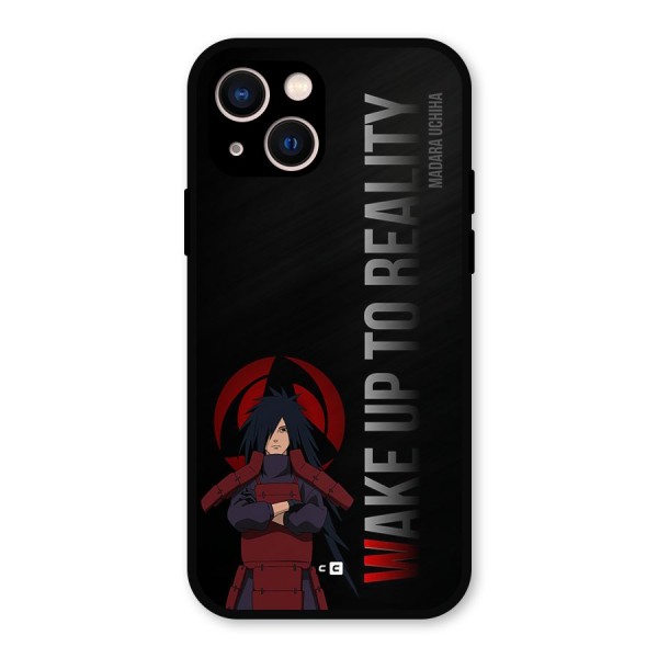 Wake Up Madara Uchiha Metal Back Case for iPhone 13