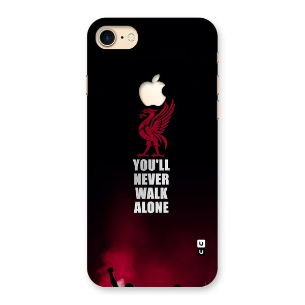 Walk Alone Back Case for iPhone 7 Apple Cut