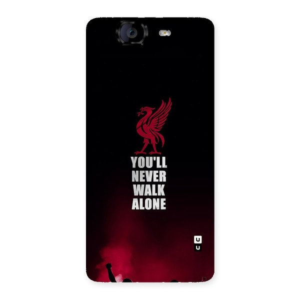 Walk Alone Back Case for Canvas Knight A350