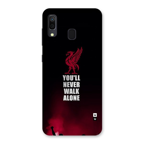 Walk Alone Back Case for Galaxy A20