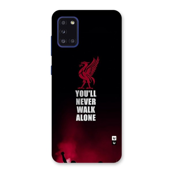 Walk Alone Back Case for Galaxy A31