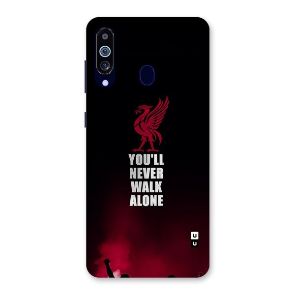 Walk Alone Back Case for Galaxy A60