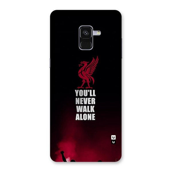 Walk Alone Back Case for Galaxy A8 Plus