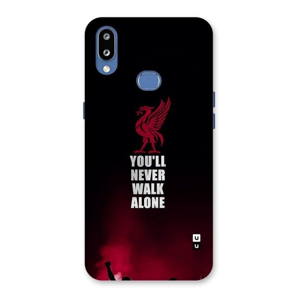 Walk Alone Back Case for Galaxy M01s