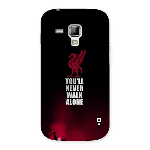 Walk Alone Back Case for Galaxy S Duos