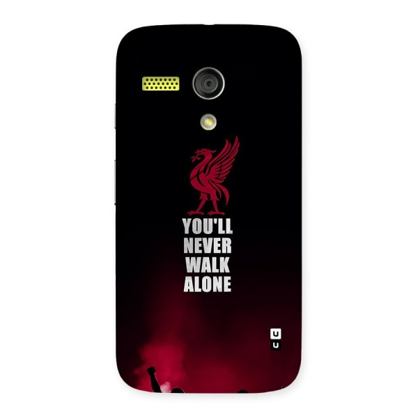 Walk Alone Back Case for Moto G