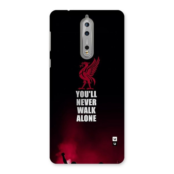 Walk Alone Back Case for Nokia 8