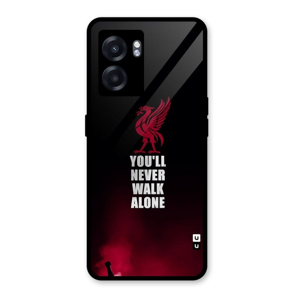 Walk Alone Glass Back Case for Oppo K10 (5G)