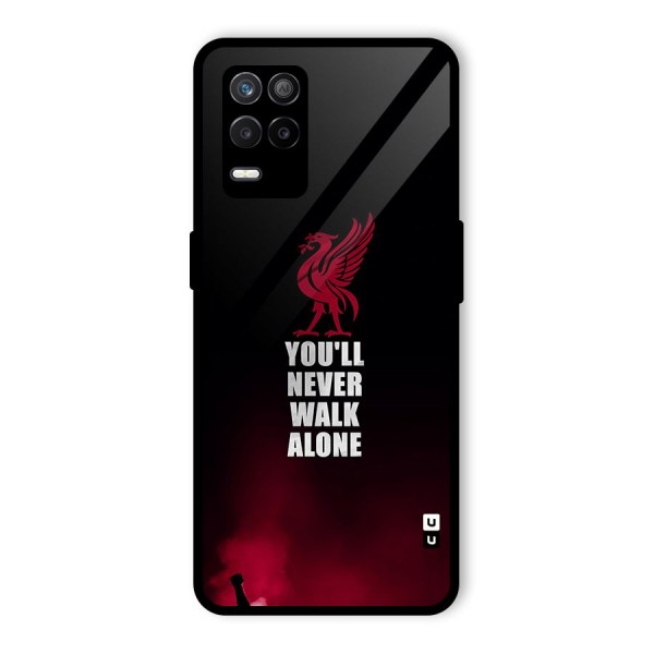 Walk Alone Glass Back Case for Realme 9 5G