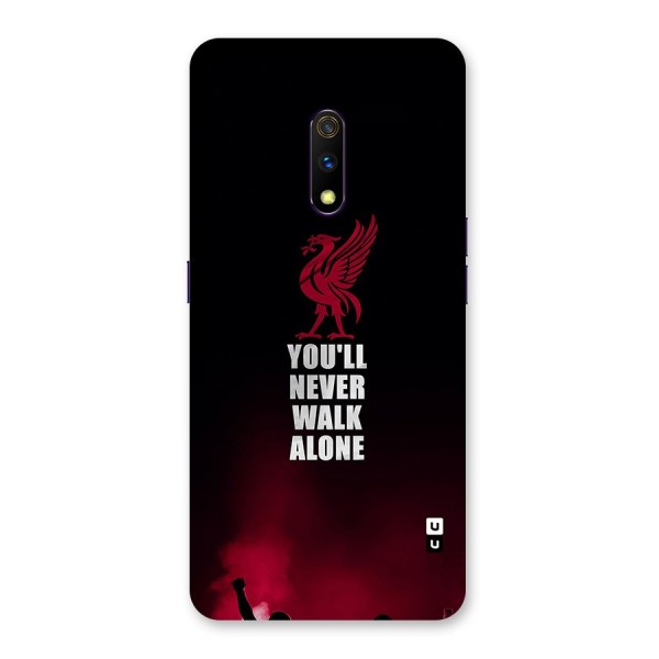 Walk Alone Back Case for Realme X