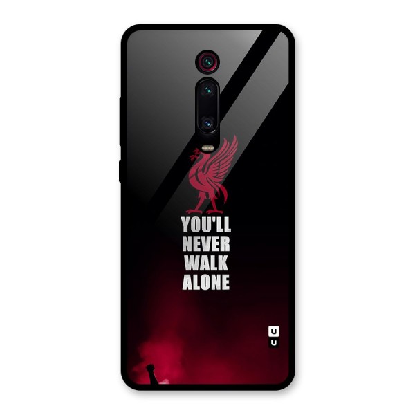 Walk Alone Glass Back Case for Redmi K20 Pro