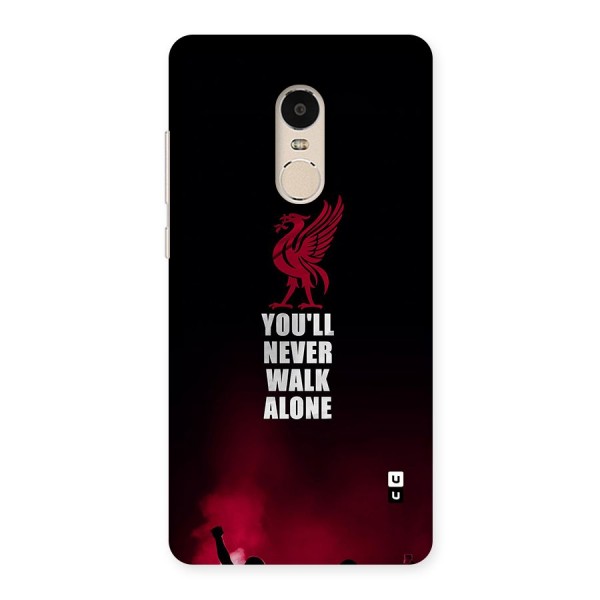 Walk Alone Back Case for Redmi Note 4