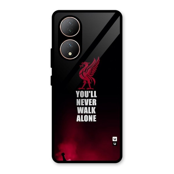 Walk Alone Glass Back Case for Vivo Y100A