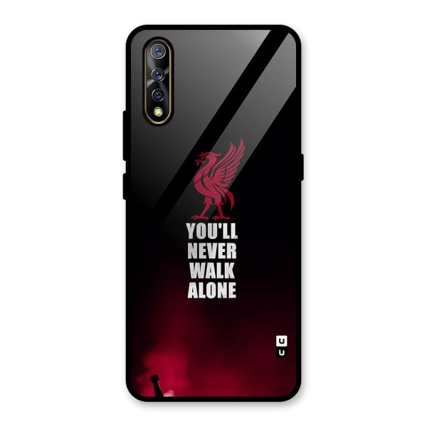 Walk Alone Glass Back Case for Vivo Z1x