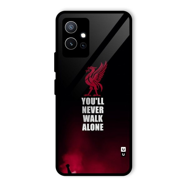 Walk Alone Glass Back Case for Vivo iQOO Z6