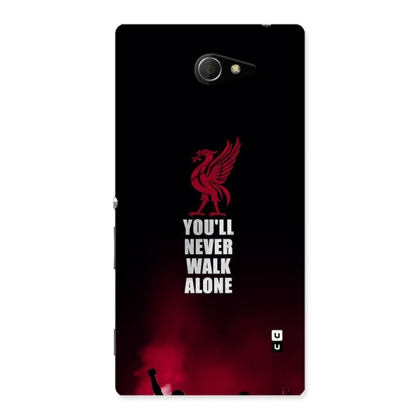 Walk Alone Back Case for Xperia M2