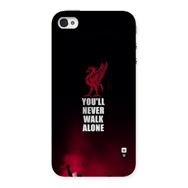 Walk Alone Back Case for iPhone 4 4s