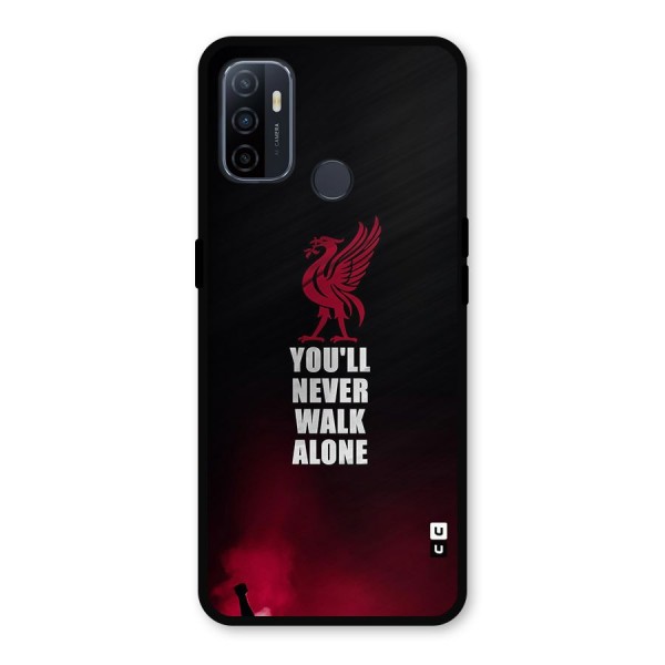 Walk Alone Metal Back Case for Oppo A53