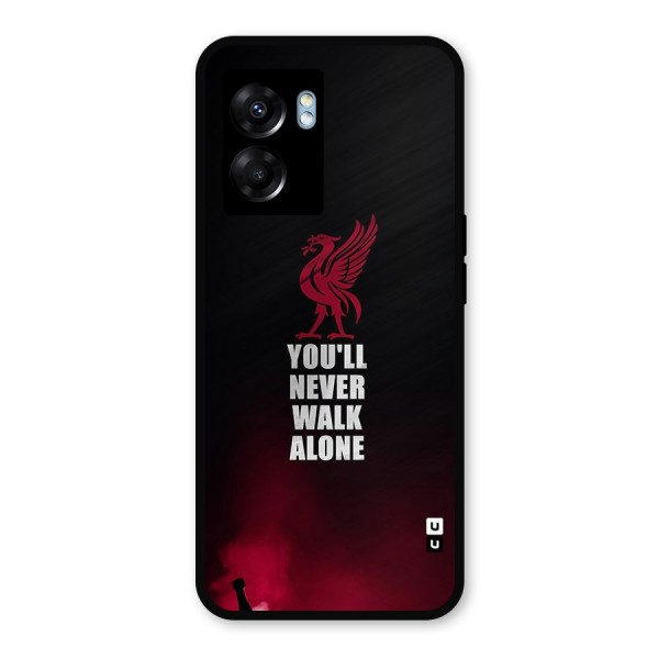 Walk Alone Metal Back Case for Oppo K10 (5G)