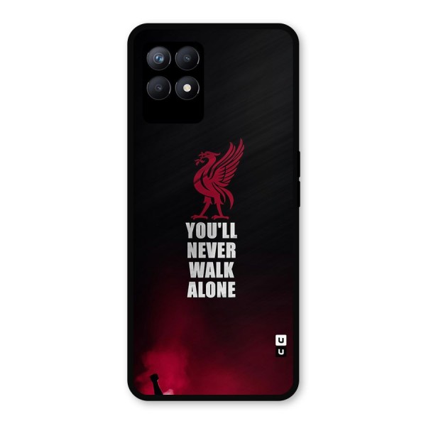 Walk Alone Metal Back Case for Realme 8i