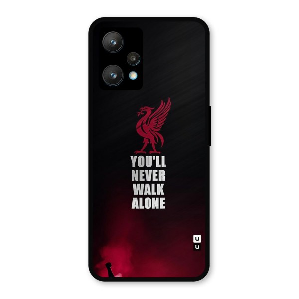 Walk Alone Metal Back Case for Realme 9