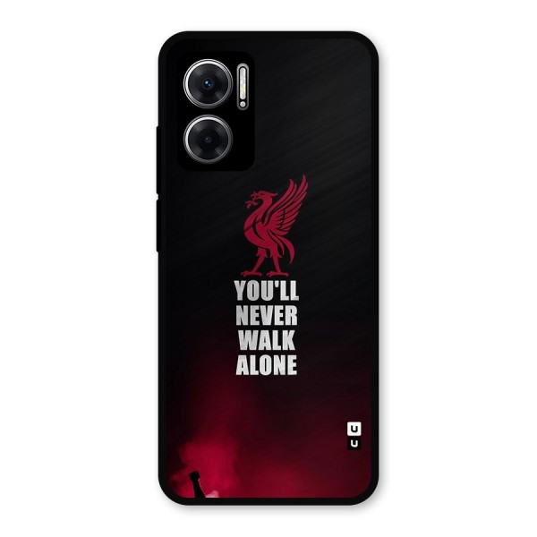 Walk Alone Metal Back Case for Redmi 11 Prime 5G