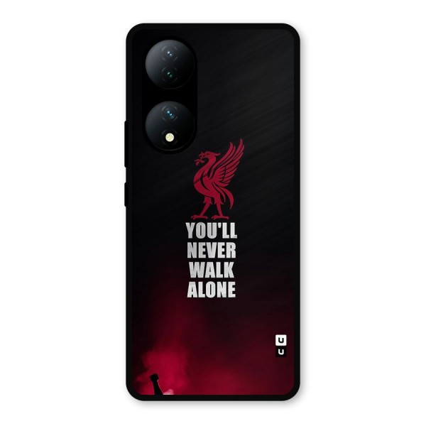 Walk Alone Metal Back Case for Vivo T2