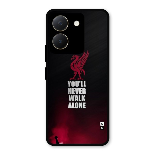 Walk Alone Metal Back Case for Vivo Y36