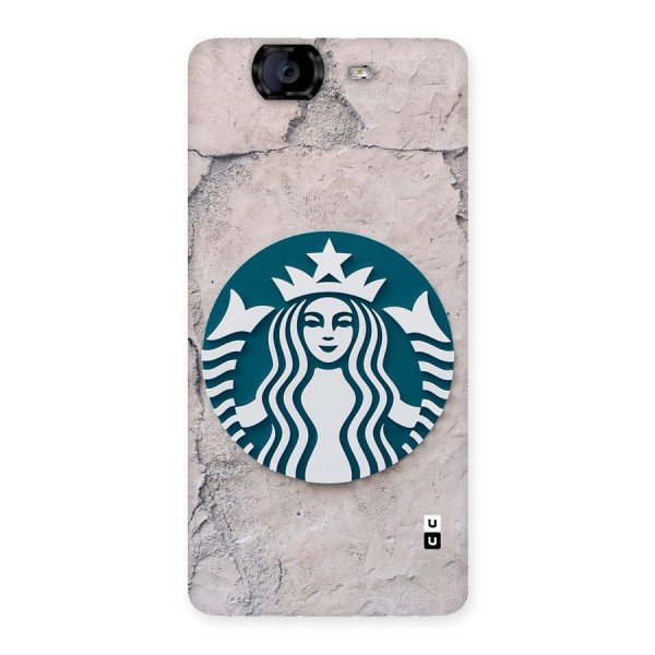 Wall StarBucks Back Case for Canvas Knight A350