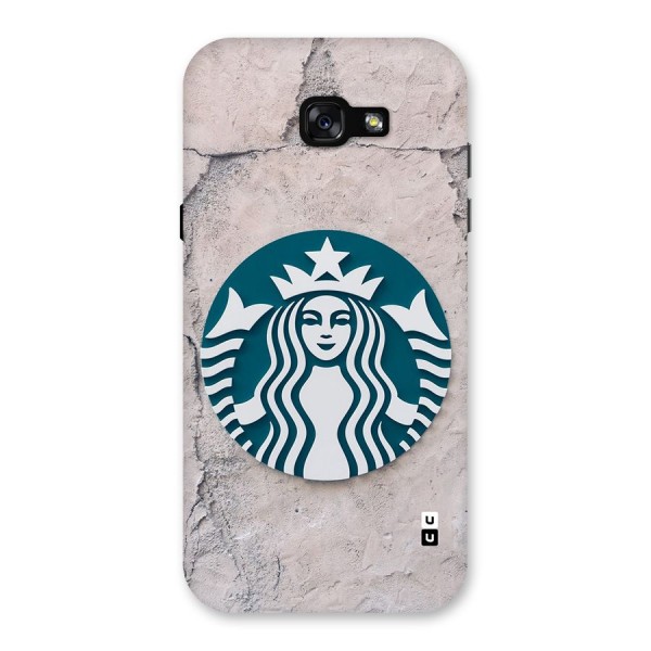 Wall StarBucks Back Case for Galaxy A7 (2017)