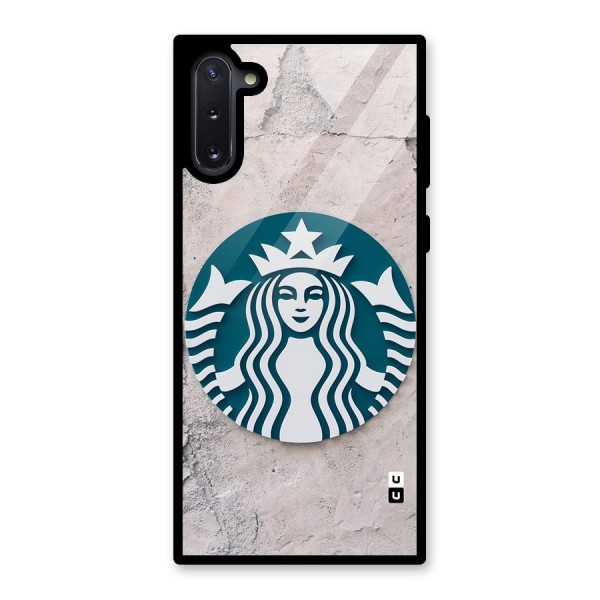 Wall StarBucks Glass Back Case for Galaxy Note 10