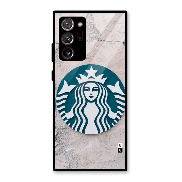 Wall StarBucks Glass Back Case for Galaxy Note 20 Ultra