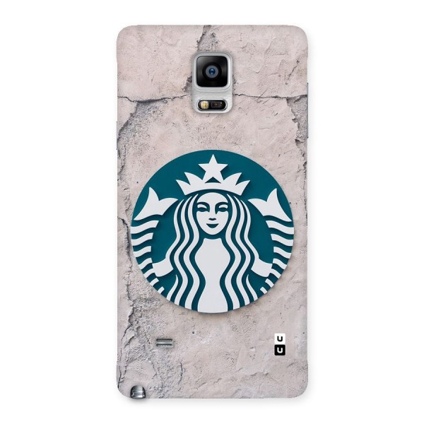 Wall StarBucks Back Case for Galaxy Note 4