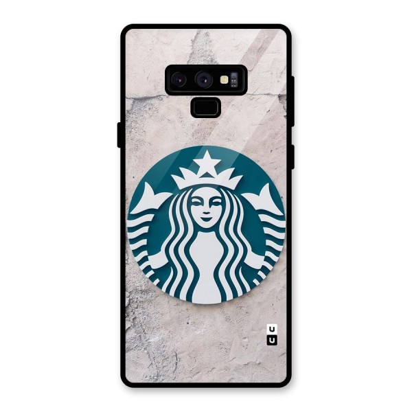 Wall StarBucks Glass Back Case for Galaxy Note 9