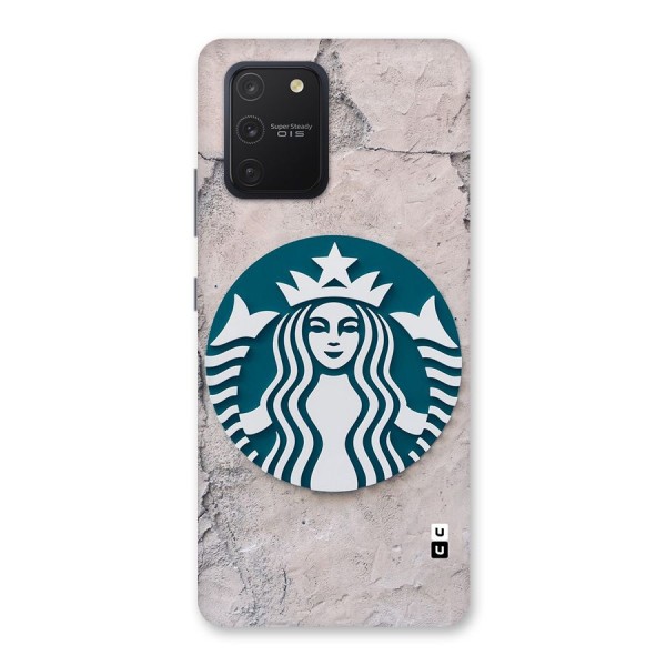 Wall StarBucks Glass Back Case for Galaxy S10 Lite