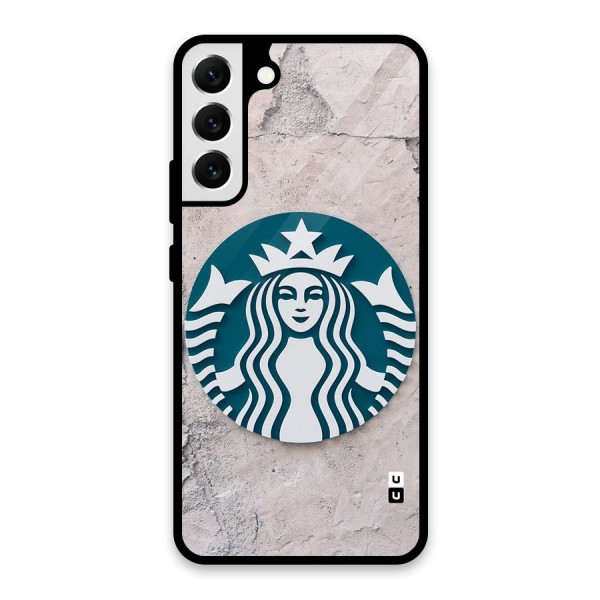 Wall StarBucks Glass Back Case for Galaxy S22 Plus 5G