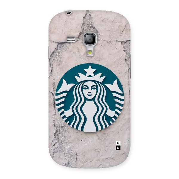 Wall StarBucks Back Case for Galaxy S3 Mini