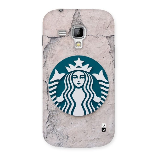 Wall StarBucks Back Case for Galaxy S Duos