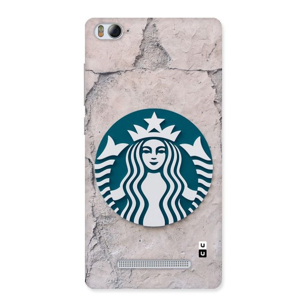 Wall StarBucks Back Case for Mi4i