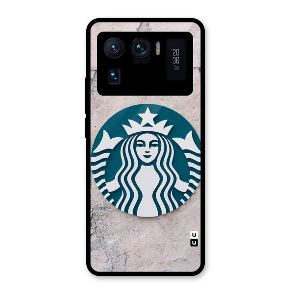 Wall StarBucks Glass Back Case for Mi 11 Ultra