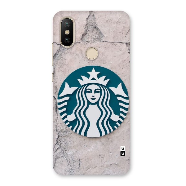 Wall StarBucks Back Case for Mi A2