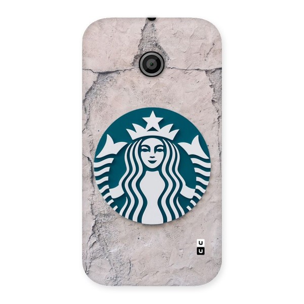 Wall StarBucks Back Case for Moto E