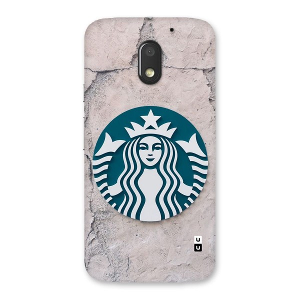 Wall StarBucks Back Case for Moto E3 Power