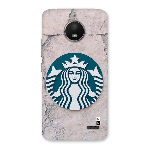 Wall StarBucks Back Case for Moto E4