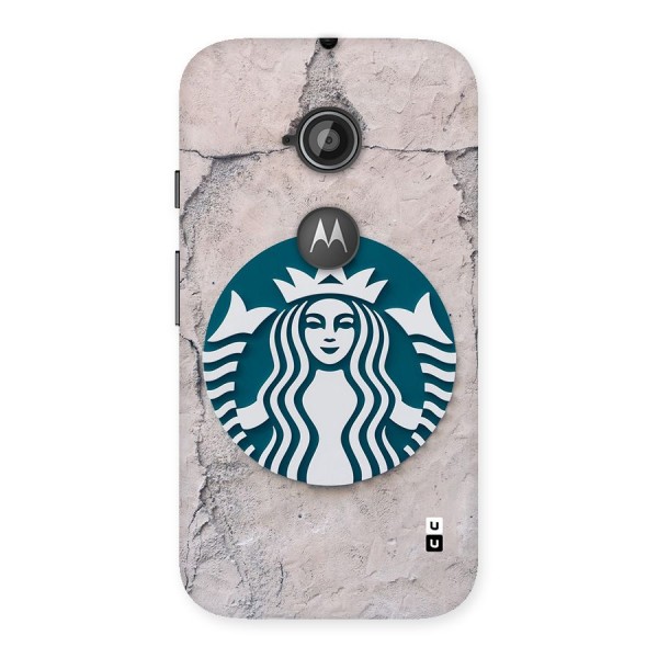 Wall StarBucks Back Case for Moto E 2nd Gen