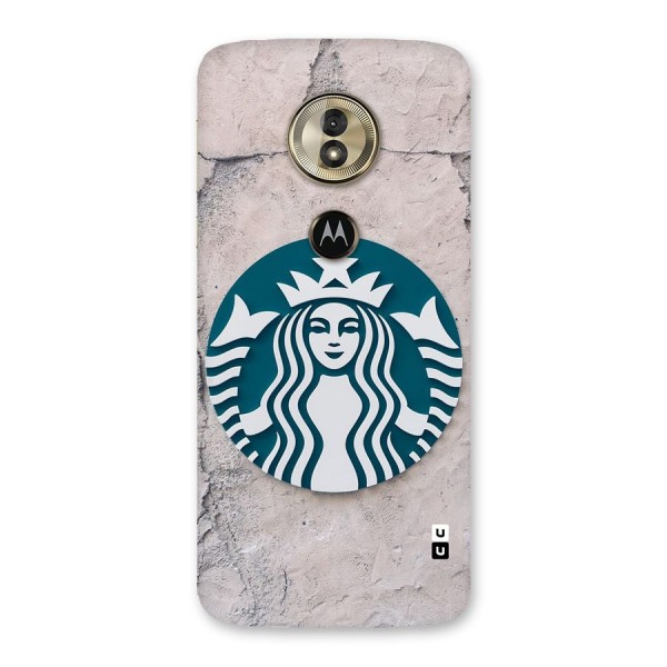 Wall StarBucks Back Case for Moto G6 Play