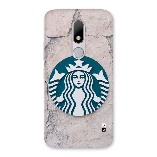 Wall StarBucks Back Case for Moto M