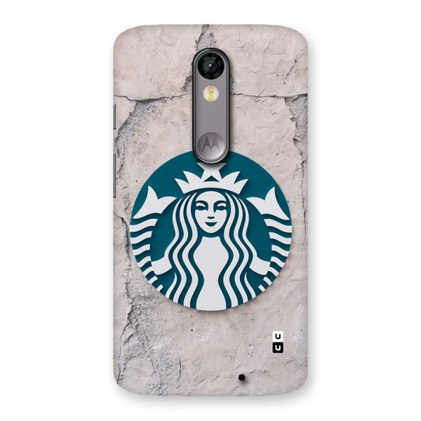 Wall StarBucks Back Case for Moto X Force