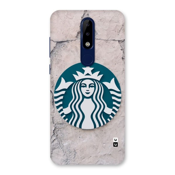 Wall StarBucks Back Case for Nokia 5.1 Plus